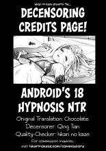 Android 18's Hypnosis NTR : página 38