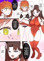 A manga about Shirou Emiya who went to save Rin Tohsaka from captivity and is transformed into a female slave through physical feminization and brainwashing[Fate stay night) : página 6
