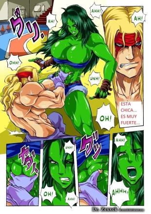 hentai Alex vs. She Hulk