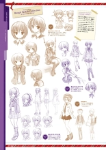 Daitoshokan no Hitsujikai Visual Fan Book : página 22