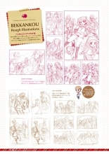 Daitoshokan no Hitsujikai Visual Fan Book : página 110