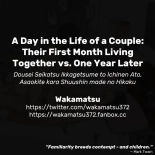 A Day in the Life of a Couple: Their First Month Living Together vs. One Year Later : página 29