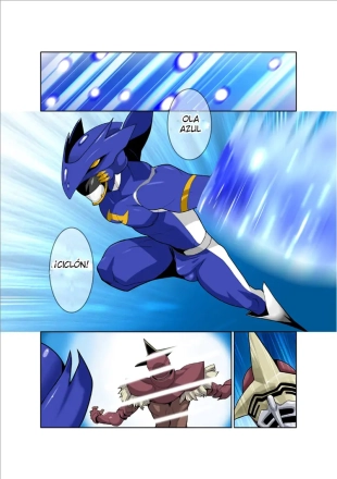 hentai Dragon Ranger Azul 01