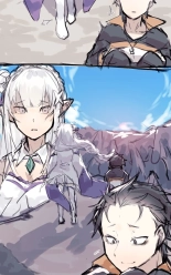 Emilia comforts Subaru : página 2