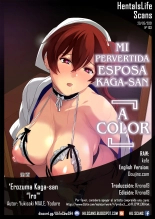 Mi Pervertida Esposa Kaga-san  A Color : página 27