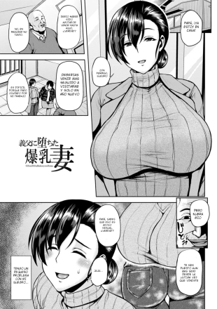 hentai The Busty Wife Who Fell for Her father-in-law