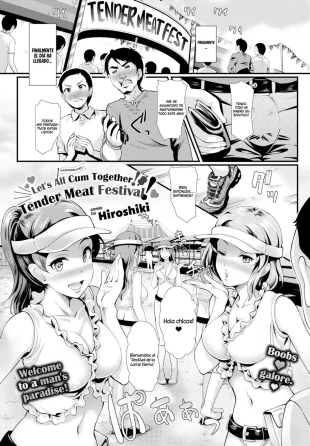 hentai Hiroshiki - Let's All Cum Together! Tender Meat Festival!