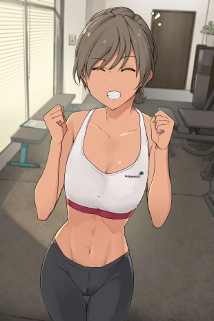 hentai A Seemingly Gentle Personal Trainer Gives My Body a Rough Workout