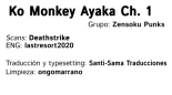 Ko Monkey Ayaka Ch. 1 : página 29
