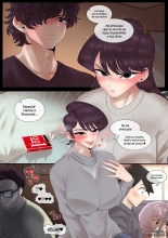 Komi-san quiere estar con su madre : página 20