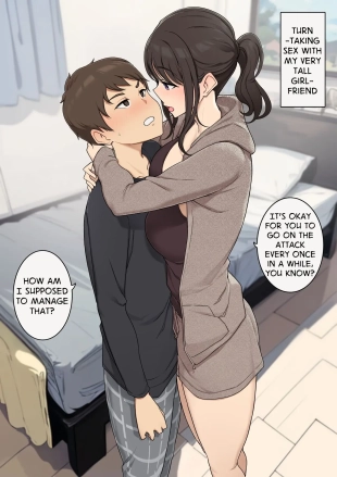 hentai Turn-Taking Sex With My Very Tall Girlfriend