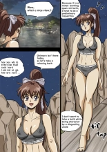 Miko seducing a man in a mixed bathing hot spring : página 4