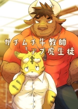 Muscular Bull Teacher & Chubby Tiger Student 1 : página 1