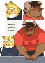 Muscular Bull Teacher & Chubby Tiger Student 1 : página 12