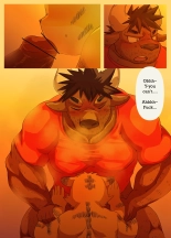 Muscular Bull Teacher & Chubby Tiger Student 1 : página 21