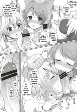 Sexo amoroso con Rin y Hanayo : página 7