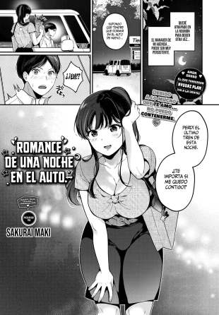 hentai Romance de una Noche en el Auto || Shachuuhaku Romance