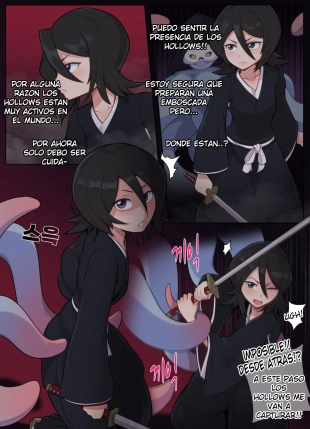 hentai Rukia Attacked by Tentacles