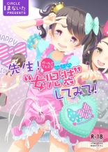 Sensei! Try dressing up like a little girl in a Girls' Festival! : página 1