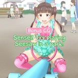 Sensei! Try dressing up like a little girl in a Public Park! : página 21