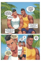 Summer Men vol.3 Muscle milk bath : página 9