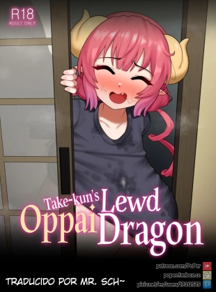 hentai Take-kun's Lewd Oppai Dragon | Español  Spanish