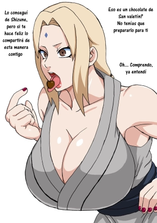 hentai Tsunade x Naruto Valentin day