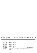 Tsuyoki Onna  mo Choukyou Shite  Futanari Hentai  Mesubuta  ni Suru Koujou : página 36