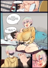 Uzaki-chan's prank on sleeping Senpai : página 2