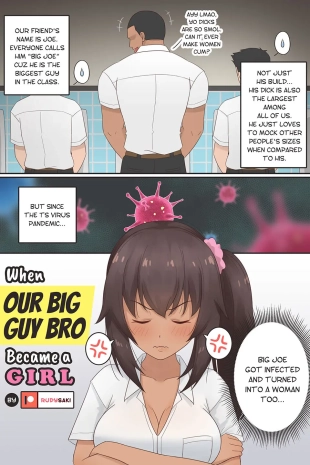 hentai When Our Big Guy Bro Became a Girl